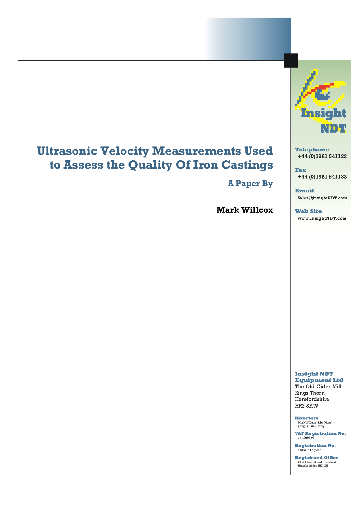 Ultrasonic Velocity Measurements Used(图1)