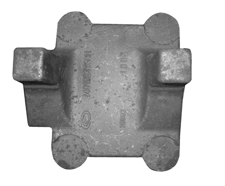 Thrust rod bracket of heavy trailer axle