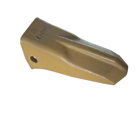 Bucket teeth of earthmoving machinery