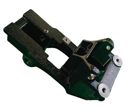Shock absorber support of forklift