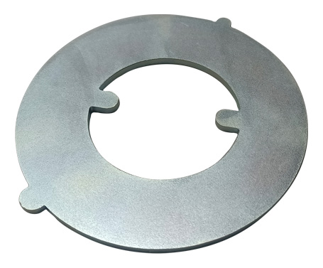 Swivel lock plate of earthmoving machinery