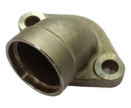 Flange mounting of automobile