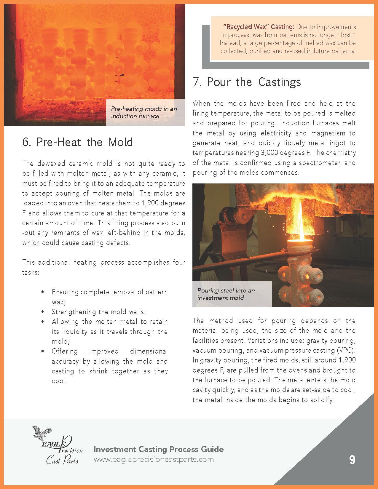 Eagle Precision - Investment Casting Process Guide(图9)