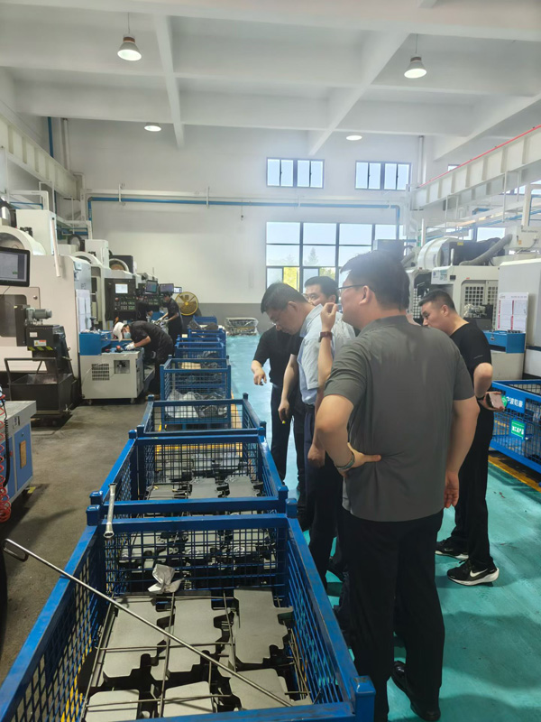 Anhui Heli Group leaders visit Qianhao for inspection and guidance(图5)