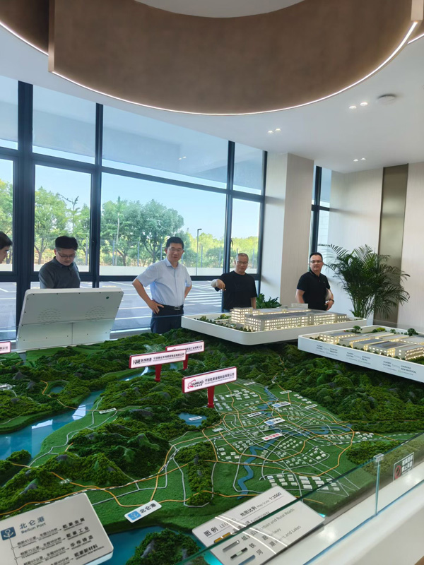 Anhui Heli Group leaders visit Qianhao for inspection and guidance(图2)