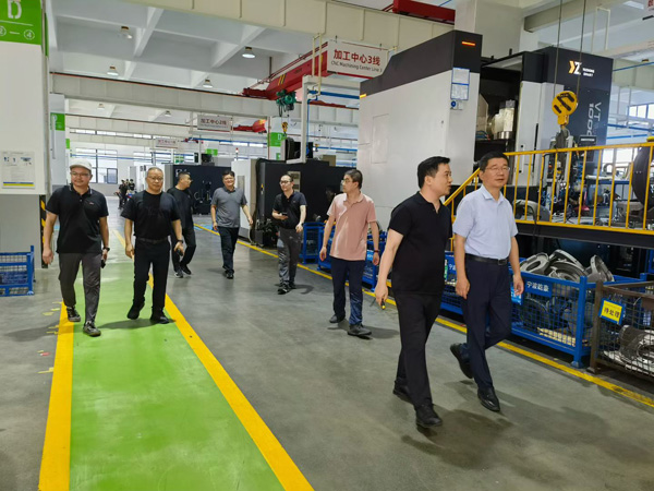 Anhui Heli Group leaders visit Qianhao for inspection and guidance(图3)