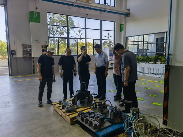 Anhui Heli Group leaders visit Qianhao for inspection and guidance(图4)